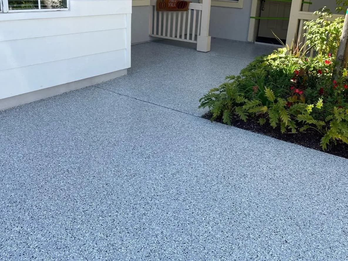 Outdoor Polyaspartic Coating flooring service in Kathmandu Nepal image 1